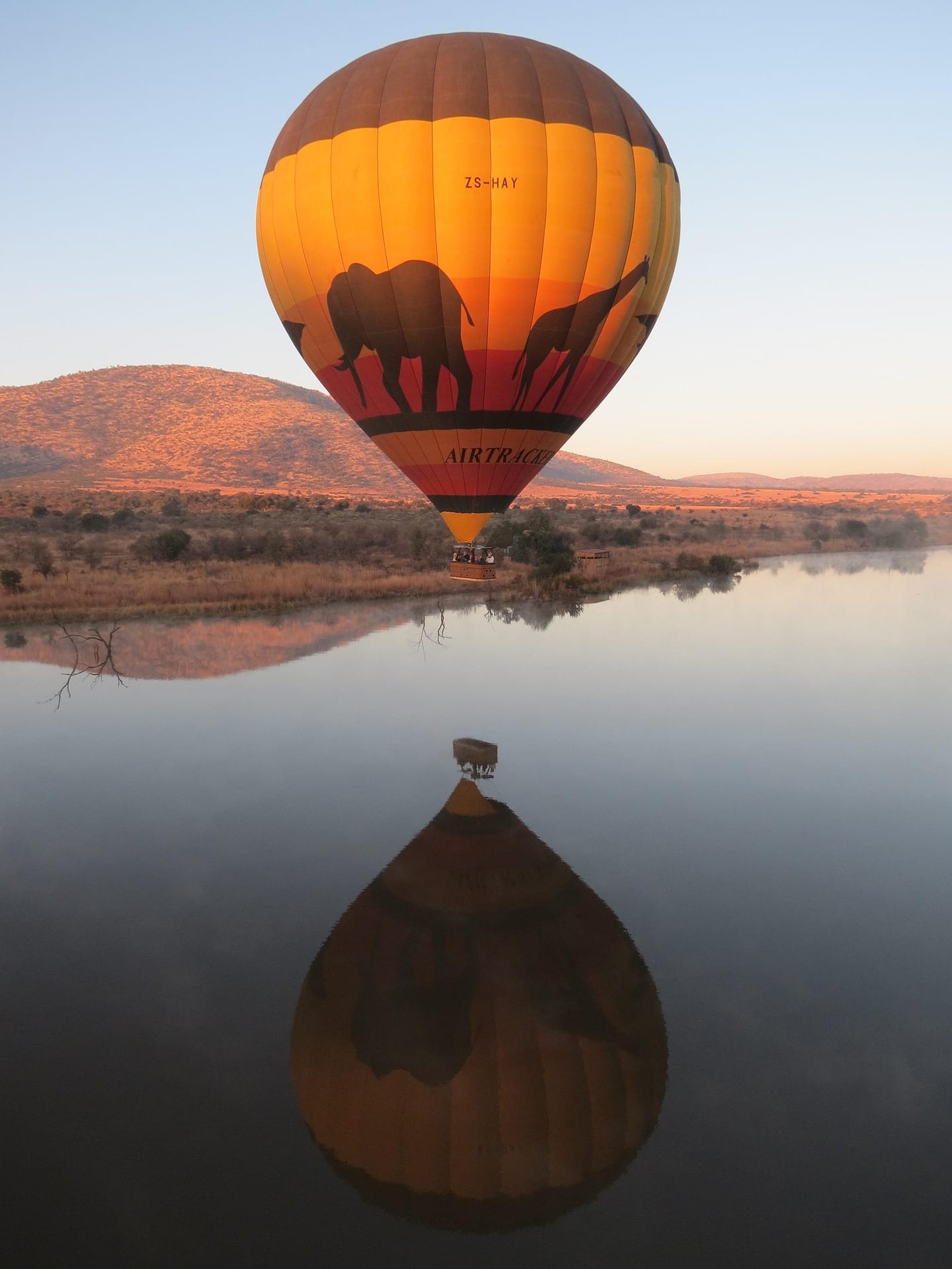 hot airl balloon safari serengti